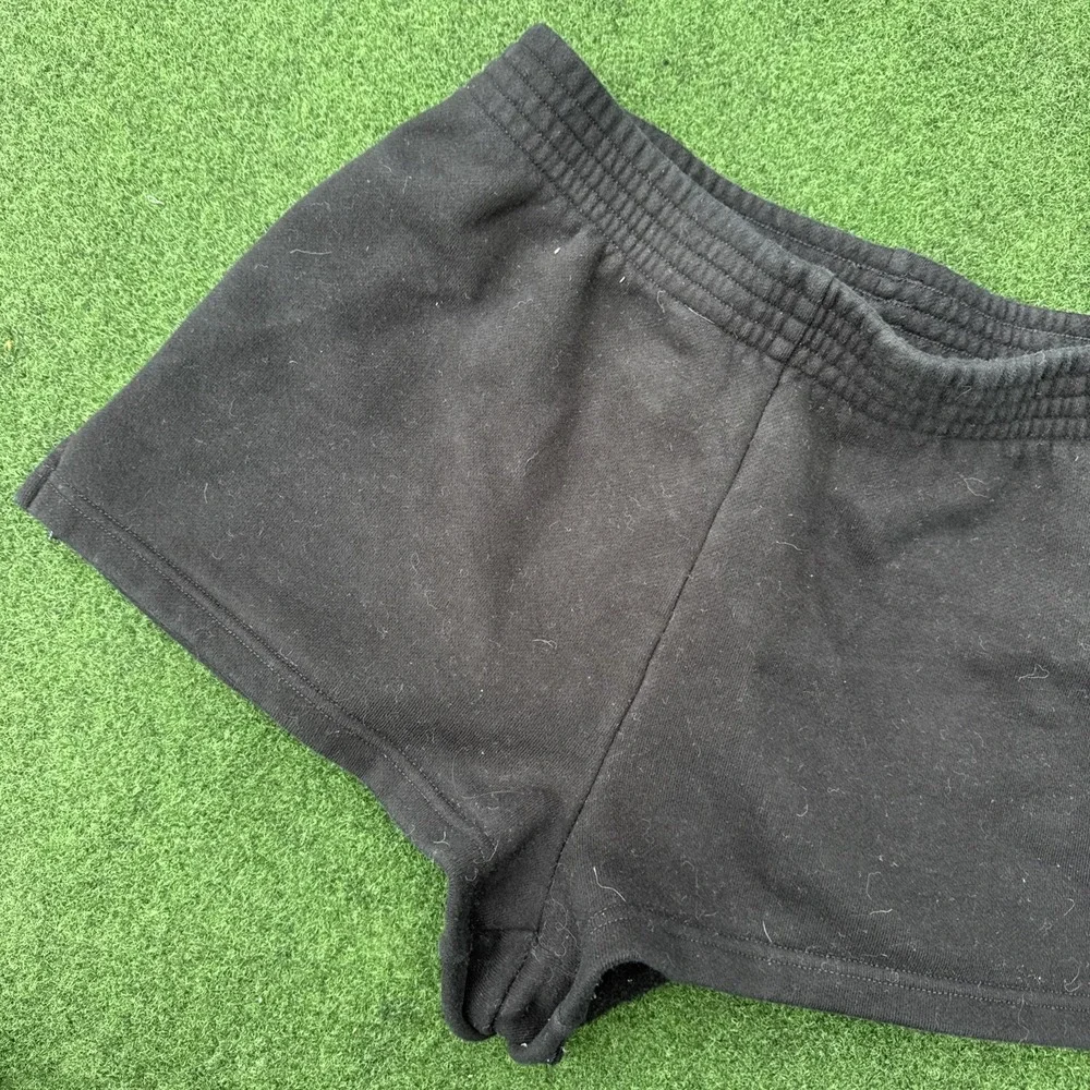 Black TNA Sweatfleece Cozy Fleece‎ Perfect Fit Shorts From Aritzia Size: M